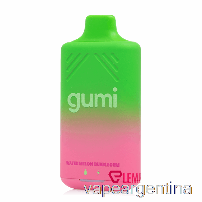Gumi Bar 8000 Vape Desechable Chicle Sandía Argentina